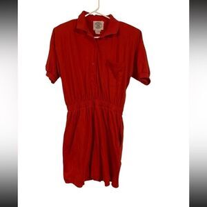 VICTORIA’S Secret Sport Medium Red Vintage Romper‎